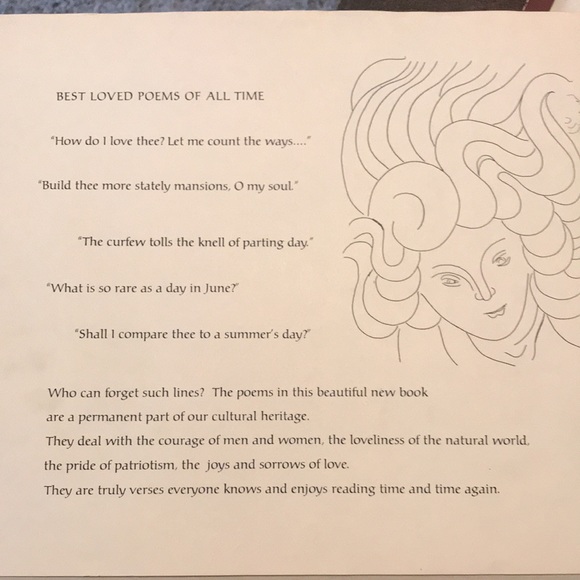 Vintage Hallmark Crown Edition poetry book in original box 1971 - Picture 7 of 15